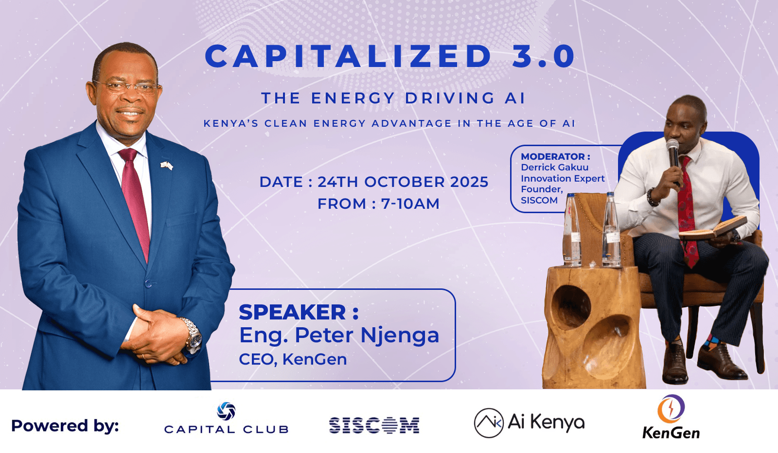 Capitalized fireside breakfast chat - Energy x AI